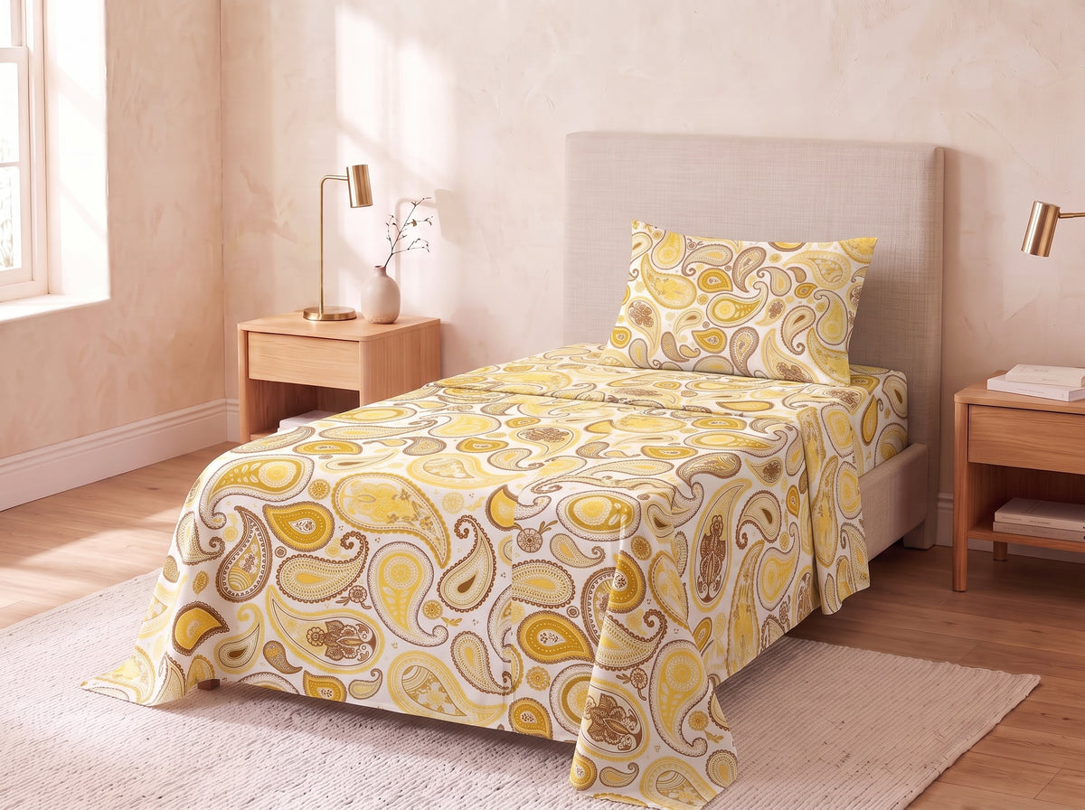 Saffron Paisley