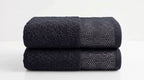 Charcoal Shadow Premium Bath Towel