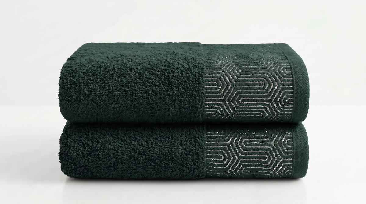Pine Shadow Premium Bath Towel
