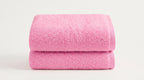 Flamingo Pink Premium Hand Towel