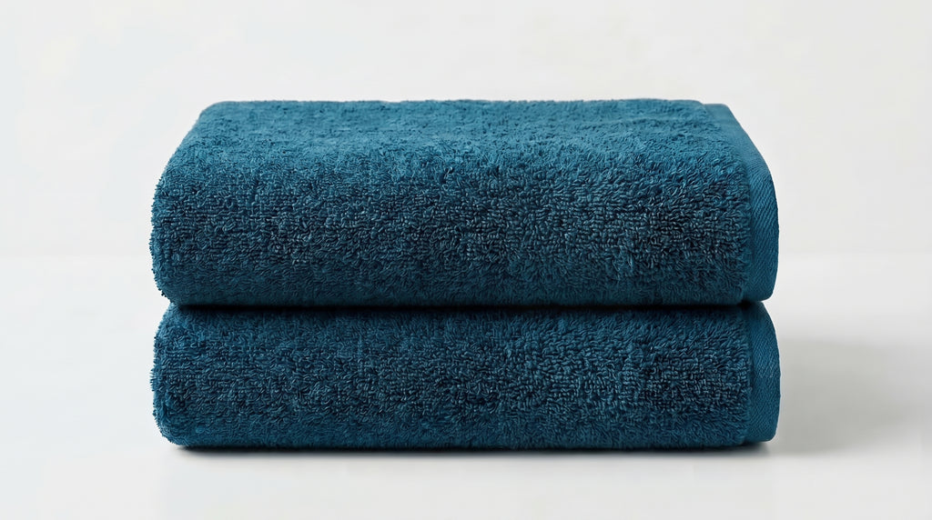 Ocean Teal Premium Hand Towel