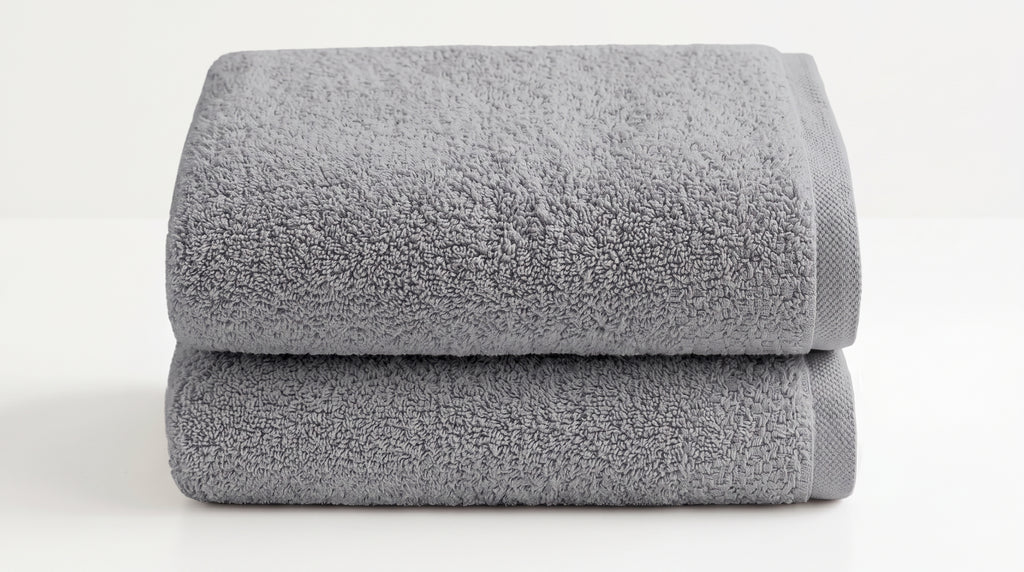 Pebble Grey Premium Bath Towel