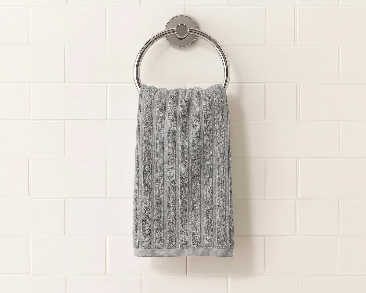 Sterling Grey Premium Hand Towel