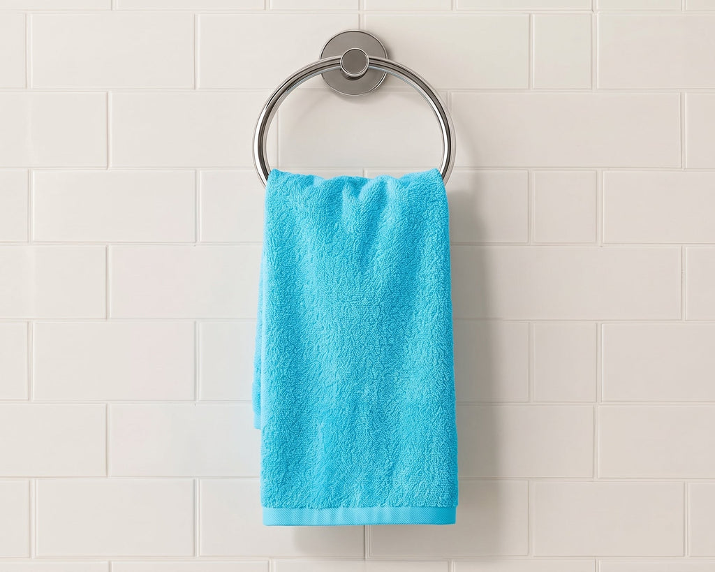 Azure Sky Premium Hand Towel